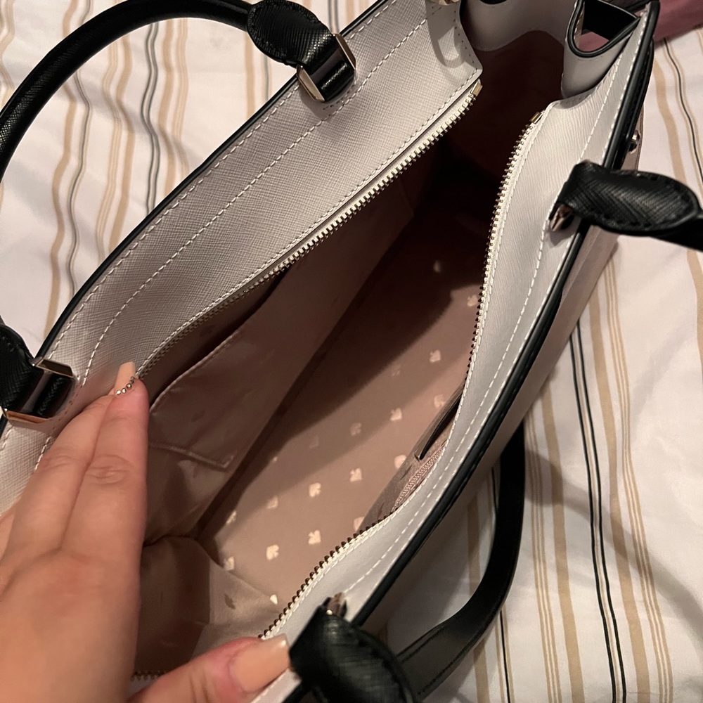 Kate spade satchel with matching wallet